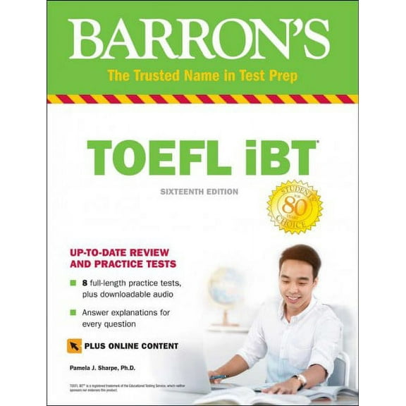 Pre-Owned TOEFL IBT with Online Tests & Downloadable Audio (Paperback) 1438011873 9781438011875