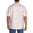 thumbnail image 3 of Balery Cow 1 Camisa Casual de Manga Corta con Botones para Hombre, Texturizada, Estilo Cubano, para Playa, Verano-Small, 3 of 5