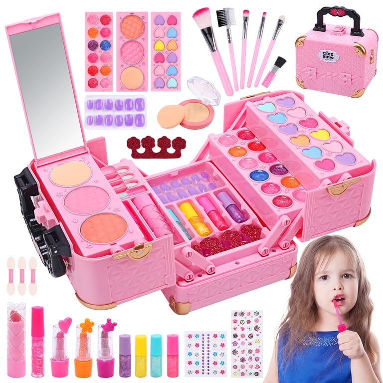 JoyStone 62-Piece Kids Washable Makeup Kit with Case photo 4