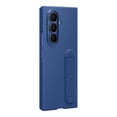 thumbnail image 2 of Funda protectora de silicona para Samsung Galaxy Z Fold7 con soporte, agarre seguro, diseño suave y cómodo, versión estadounidense, color azul marino, 2 of 6