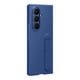 thumbnail image 2 of Funda protectora de silicona para Samsung Galaxy Z Fold7 con soporte, agarre seguro, diseño suave y cómodo, versión estadounidense, color azul marino, 2 of 6