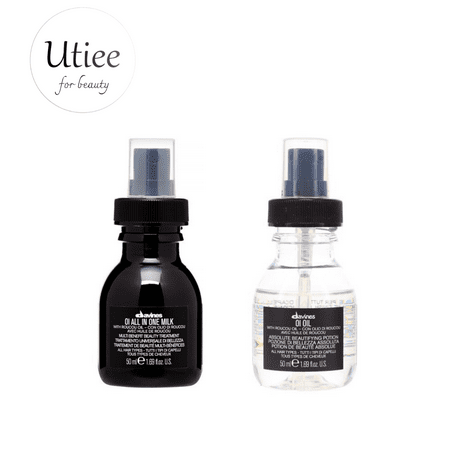 Davines OI Beauty Treatment All in One Milk, 1.69 Oz and OI Nourishing Oil 1.69