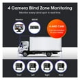 7 inch Truck DVR Driving Video Recorders 2 /4 Channel Black Box Backup