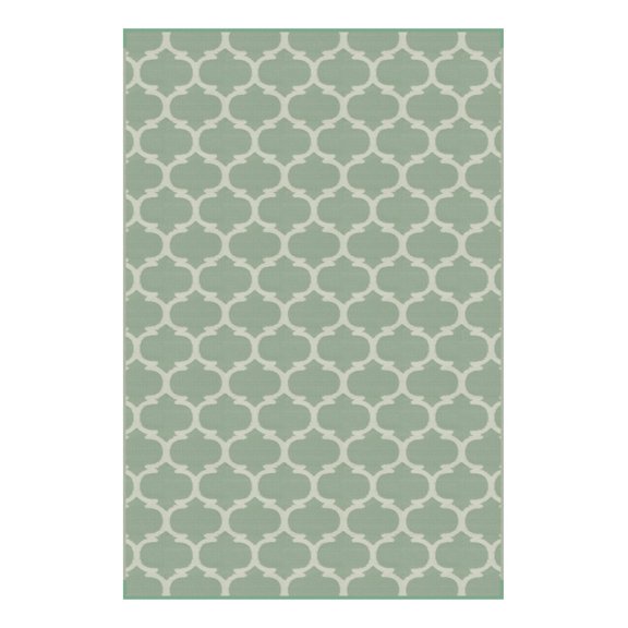 Lippert 2021028028 All Weather Patio Mat - 8' x 12', Green