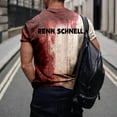 thumbnail image 2 of T-shirt Décontracté à Col Rond pour Hommes avec Imprimé Graphique d'Halloween, Manches Courtes, Grande Taille, pour Automne Hiver, 2 of 6