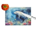 thumbnail image 3 of Manatee Glass Cutting Board Large 12 in x 15 in, 3 of 5