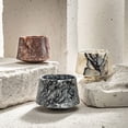 thumbnail image 6 of Tumbling Marble Tumblers - Handcrafted Luxury in 3 Unique Marble Finishes (Afyon Lilac, Afyon Red, Mugla Black), 6 of 10