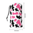 thumbnail image 2 of Neck Gaiter Face Cover Scarf, cute black pink cow print Soft Face Sun Mask Cover Scarf Headband Cooling Sweat Absorbing Bandanas Hiking Cycling Running, 2 of 7