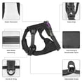 thumbnail image 6 of Lsque Geometry Dash Dog Harness, No-Pull Pet Harness with 2 Leash Clips, Adjustable Soft Padded Dog Vest with Easy Control Handle for Large Dogs-Large, 6 of 9