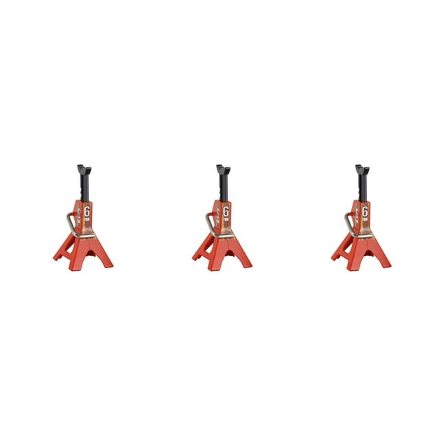 bedienty Scale RC Off-road Car Metal for Jack Maintenance Stand Height Adjustable Repair Tool Decoration Automotive Accessory Orange 6T 3Set
