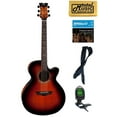 thumbnail image 2 of Dean Performer Ultra Flame Maple Acoustic Electric Guitar, Tiger Eye, PE UFM TGE PACK  Bundle, 2 of 4