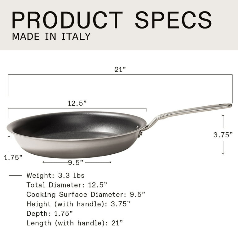 Made In Cookware - 12-Inch Stainless Steel Frying Pan