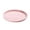 Pink, variant on 1 Pcs Round Plastic Serving Tray Platter,10.23 Inch Lightweight Plastic Tray,Reusable Restaurant Fast Food Holder,Plastic Serving Table Tray,for Breakfast, Coffee Table, Bathroom, Kitchen,Beige