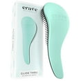 thumbnail image 1 of Crave Naturals Biggie Glide Thru Cepillo para el cabello – Cepillo desenredante para cabello rizado, recto, húmedo o seco – Cepillos desenredantes suaves para adultos, niños y niños pequeños – Accesor, 1 of 5