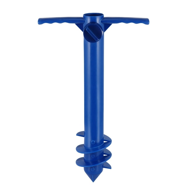 BESTOMZ Beach Umbrella Anchor Sand Auger Stand Universal Sand Grabber Spike Auger Holder (Random Color)