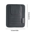 thumbnail image 4 of Car Sun Visor Organizer: PU Leather, Multi-Pocket, Easy Install, Sunglasses Holder, 4 of 8