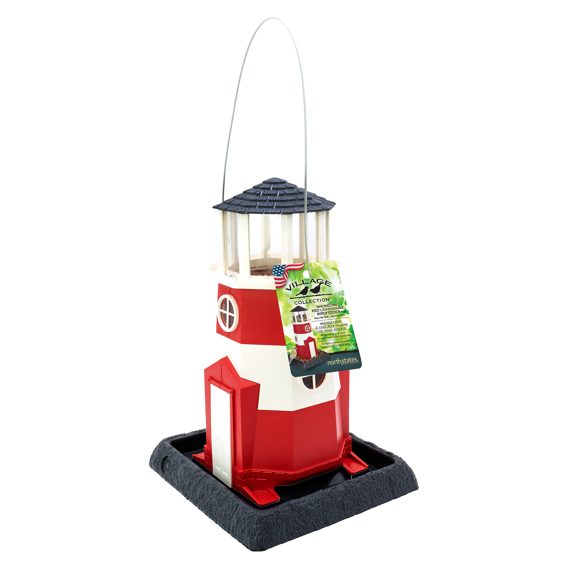 North States Village Collection Lighthouse Bird Feeder, 8 Lb photo 8
