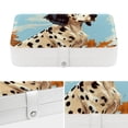 thumbnail image 4 of Spotted Dog Portable PU Leather Necklace Holder with Removable Compartment - Jewelry Stand, Jewelry Boxes, Jewelry Organizer, 4 of 6