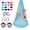 Blue, variant on BIRLON Adult Sensory Swing Yoga Hammock Set, Anti-gravity Yoga Inverting Therapy Hammock