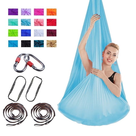 BIRLON Adult Sensory Swing Yoga Hammock Set  Anti-gravity Yoga Inverting Therapy Hammock
