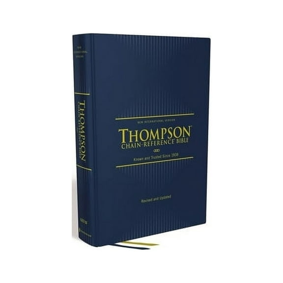 Niv, Thompson Chain-Reference Bible, Hardcover, Navy, Red Letter, Comfort Print, (Hardcover)
