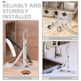 thumbnail image 3 of BRIGHTFUFU 2Ud Soporte De Hierro Para Lavabo Undermount Con De Duradero Y Seguro, 3 of 8