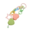 thumbnail image 5 of Unique Bargains 1 Pc Stylish Hearts Handbag Charm Bag Accessories Pink, 5 of 5