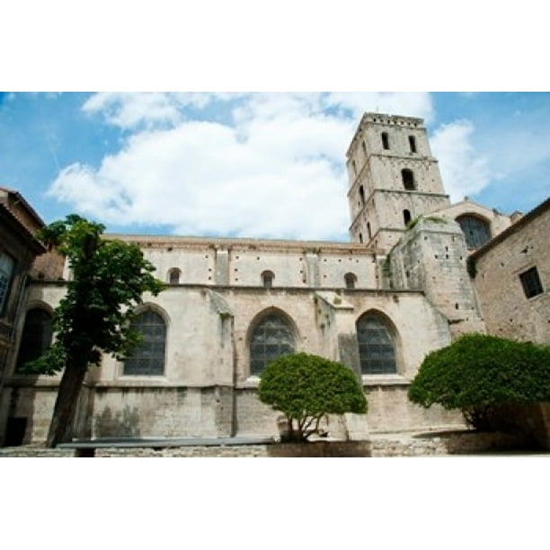 Low Angle View Of A Bell Tower Church Of St Trophime Arles Bouches Du Rhone Provence Alpes Cote D Azur France Walmart Com Walmart Com