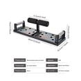 thumbnail image 4 of Graflsoa Versatile ABS Push-Up Training Board with Non-Slip Silicon for Chest, Arm, and Core Workouts, 4 of 7