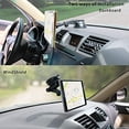 thumbnail image 2 of Car Phone Tablet Holder Magnetic,PLDHPRO Dashboard Dash Windshield Mount 360° Rotating Super Strong Magnet TPU Suction Washable Strong Sticky Gel for iPhone iPad Size 4"- 10" Tablet, 2 of 2
