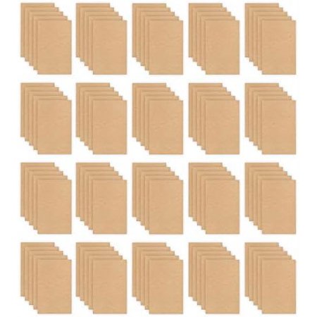 100 Boards Of 12”X 19”, 3Mm 1/8Th Inch MDF (Medium Density Fibreboard), Glowforge Ready, Unfinished | For Laser Engraving, CNC, Wood Burning, Router, Scroll Saw. By