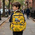 thumbnail image 4 of Yspwyqan Farm Tractor School Backpack for Kids, 600D Polyester Lightweight Boys Backpack, Fits 15.6 Laptop, Multi-Pocket for Elementary Middle Travel Daypack, 4 of 7