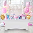 thumbnail image 3 of Mantel Utopia Kitchen de 4 pies de spandex [1 paquete, blanco] 200 g/m², 3 of 6