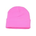 thumbnail image 1 of Winter Fashion Cuffed Beanie - Pink, 1 of 1