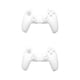 thumbnail image 2 of Tholdsy Reemplazo de la cubierta protectora de la manija de la caja del controlador de juego de silicona para 5 PS5, blanco Type2 NO2, 2 of 5