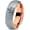 Rose Gold Grey Dome Tungsten, variant on Engagement Rings Gamer Tungsten Black Wedding Ring Mens Gift New Mom Replacement Matching
