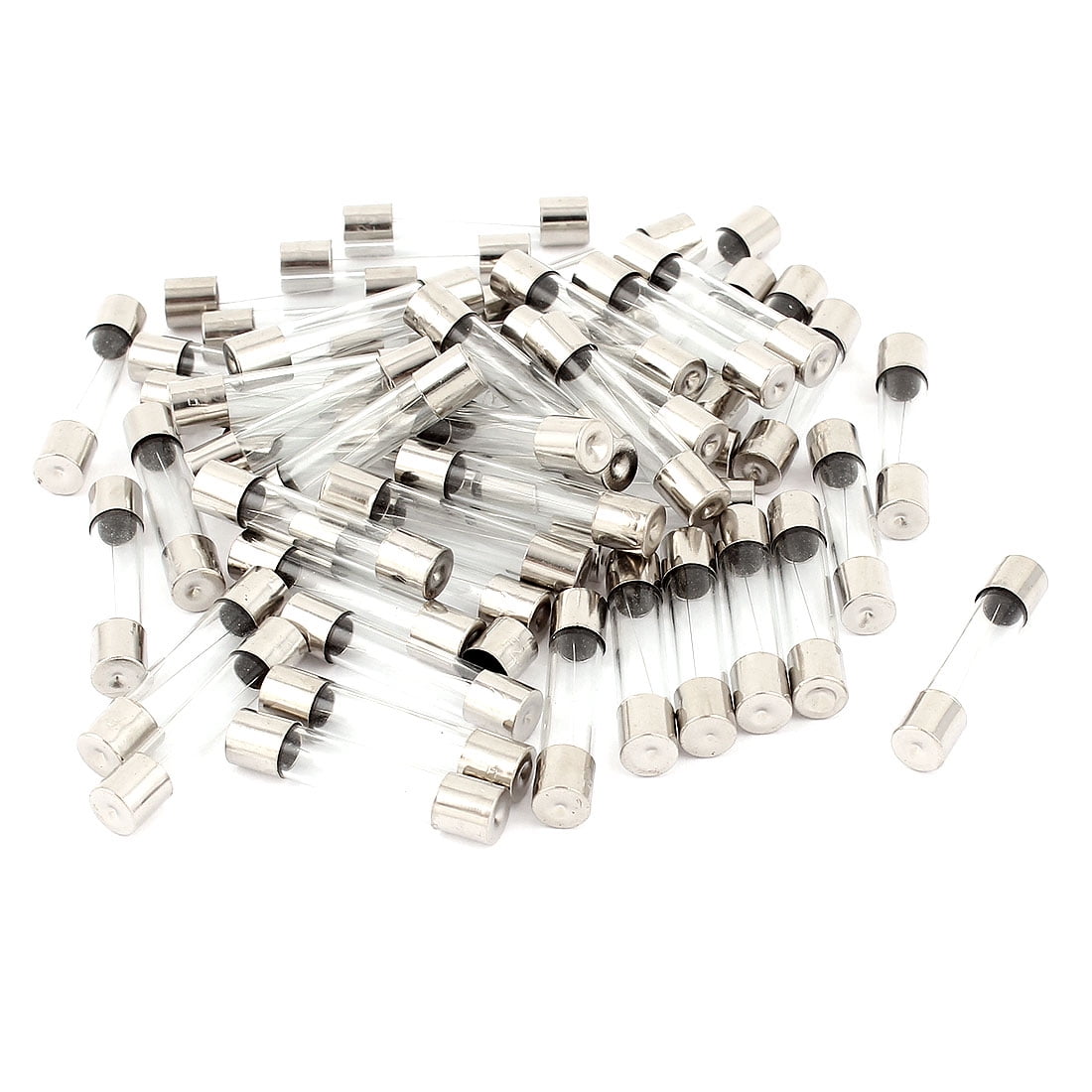 10Pcs/set 5x20mm Quick Blow Glass Tube Fast Acting Fuse 1-20A * 