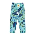 thumbnail image 3 of Lsque Flying Swallows Print Women's Pajama Pants, Lounge Pant - Comfortable Home Wear,Elastic Waistband, Stylish Design-X-Large, 3 of 9