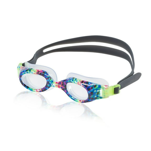 Speedo Junior Hydrospex Print Goggle - Kids Recreation Goggle - Rainbow