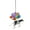 Colorful Cow Car Ornament Under $5 a2, variant on Usloyux Bling Balloon Cow Car Hanging for Rear View Mirror, Acrylic Car Decor with Cow Design, Cute Car Accessory for Gift, Decorative Car Pendant for Vehicle
