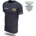 thumbnail image 2 of Personalized EMS EMT Student Paramedic T-Shirt 3D Emergency Medical Technician Shirt, Custom Name Dept Tshirt Gift (5XL), 2 of 8