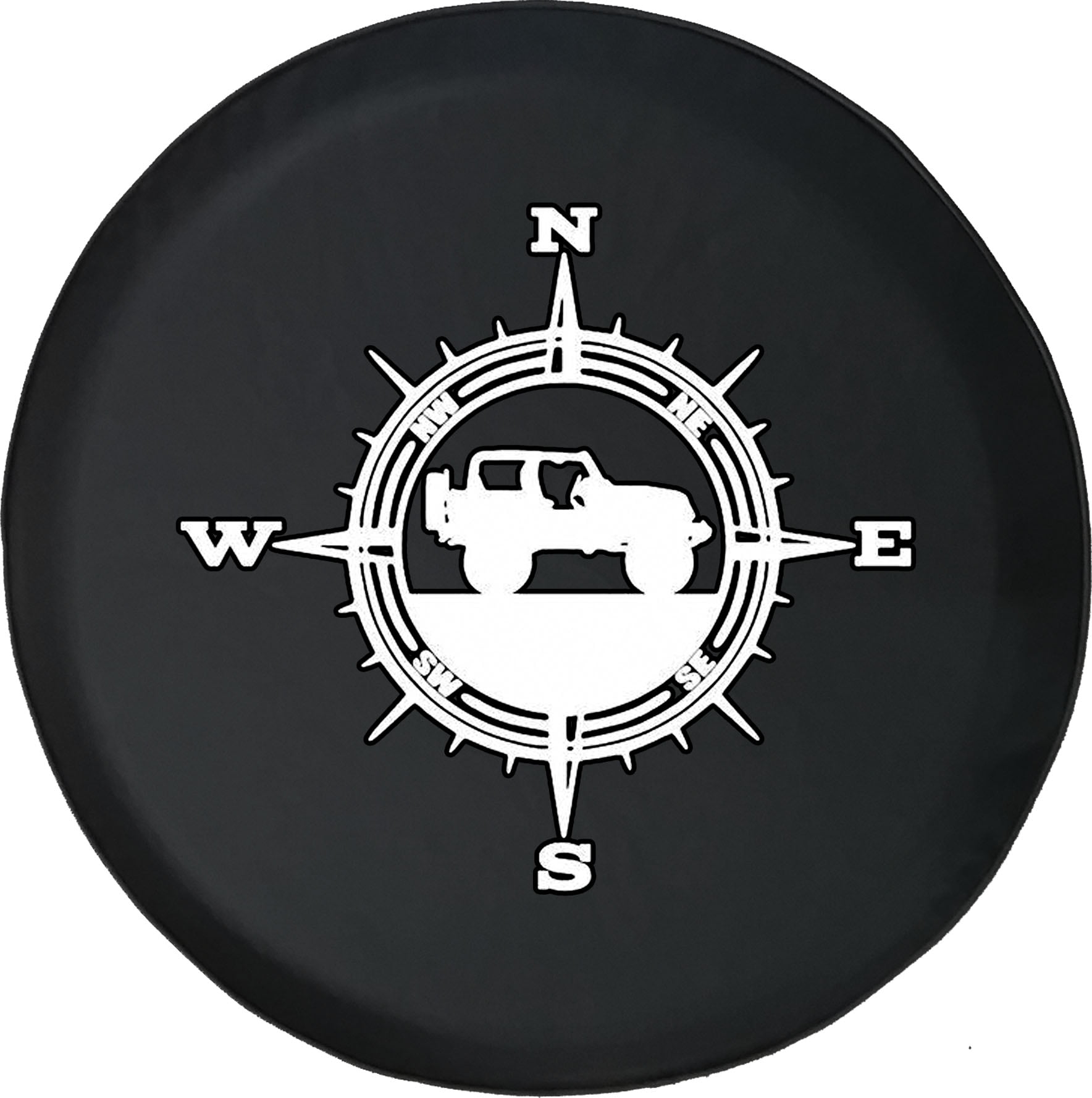 Black Tire Covers Tire Accessories for Campers, SUVs, Trailers