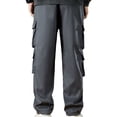 thumbnail image 3 of Pantalones largos, pantalones de trabajo finos, pantalones holgados de gran tamaño y versátiles para hombre, pantalones casuales de pierna recta, pantalones largos, pantalones de hombre, 3 of 3