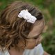 thumbnail image 2 of Juego de pinzas para el cabello OOSAKU con lazo floral, 3 piezas, para niñas, 2 of 7