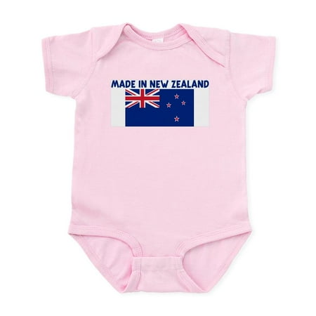 

CafePress - MADE IN NEW ZEALAND Infant Bodysuit - Baby Light Bodysuit Size Newborn - 24 Months