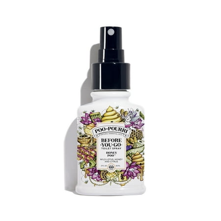 Poo~Pourri Before-You-Go Toilet Spray, Honey Poo Scent, 2oz