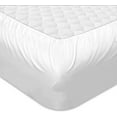 thumbnail image 5 of 3-Piece Hospital Bed Sheet Set, 100% Cotton, 400 Thread Count, 12-Inch Deep Pocket Fitted Sheet, Soft & Durable, Light Blue Solid, Twin Size 39X75, 5 of 6