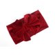 thumbnail image 3 of Lilgiuy Sales Diadema con lazo extragrande plisado de terciopelo dorado de color liso para niñas pequeñas, accesorios para el cabello, 3 of 3