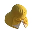 thumbnail image 2 of Viflosae Workout Athletic Quick-Dry Sun Hats for Men/Women Summer Bow Bucket Hat Sun Hat Outdoor Fashion Versatile Sun Hat Children UPF 50+ Fishing & Beach Hats Camping Es, 2 of 4