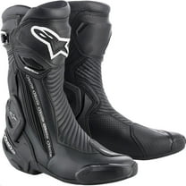 Alpinestars Men's SMX Plus V2 Motorcycle Riding Boot, Black, 43